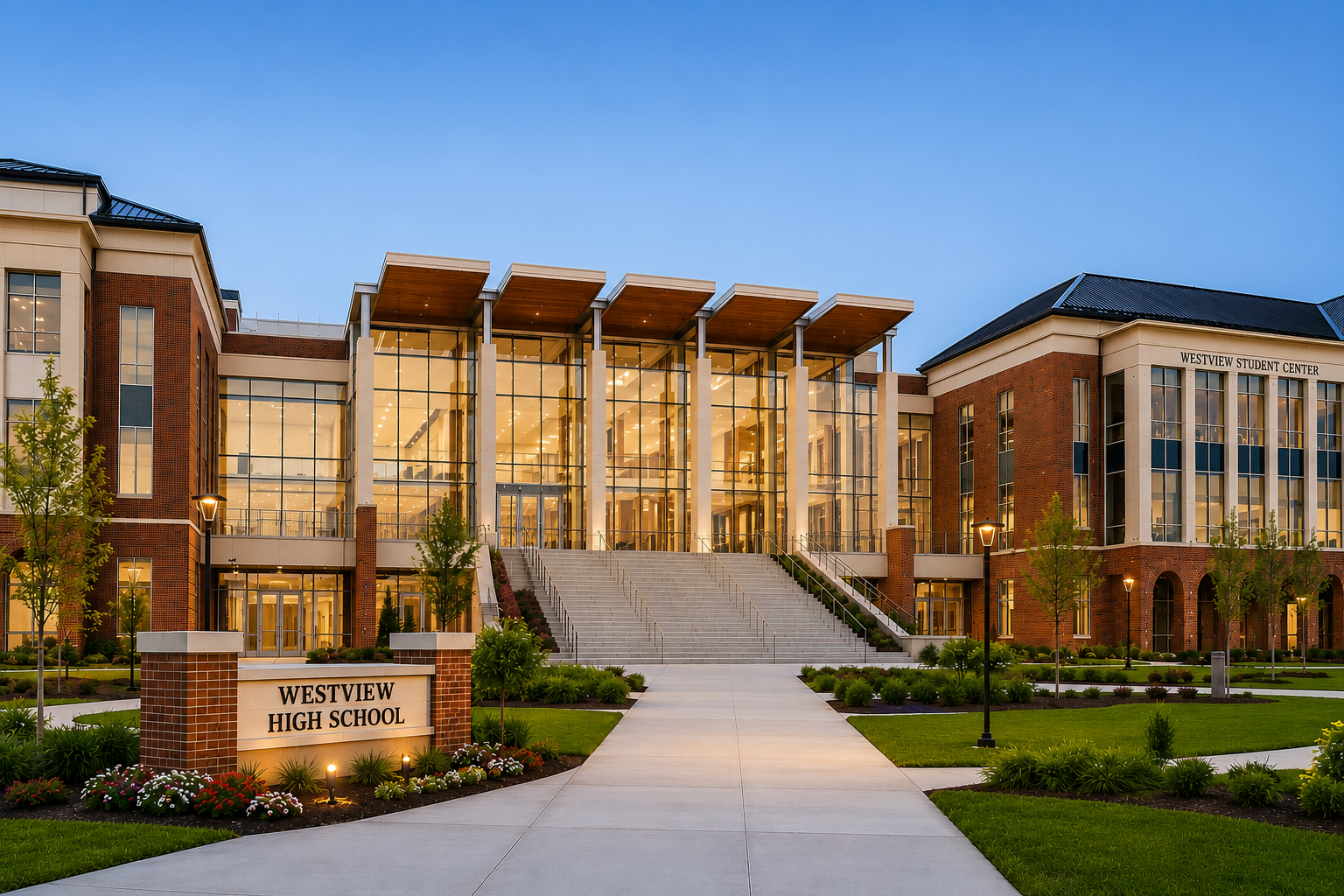 A school student center
